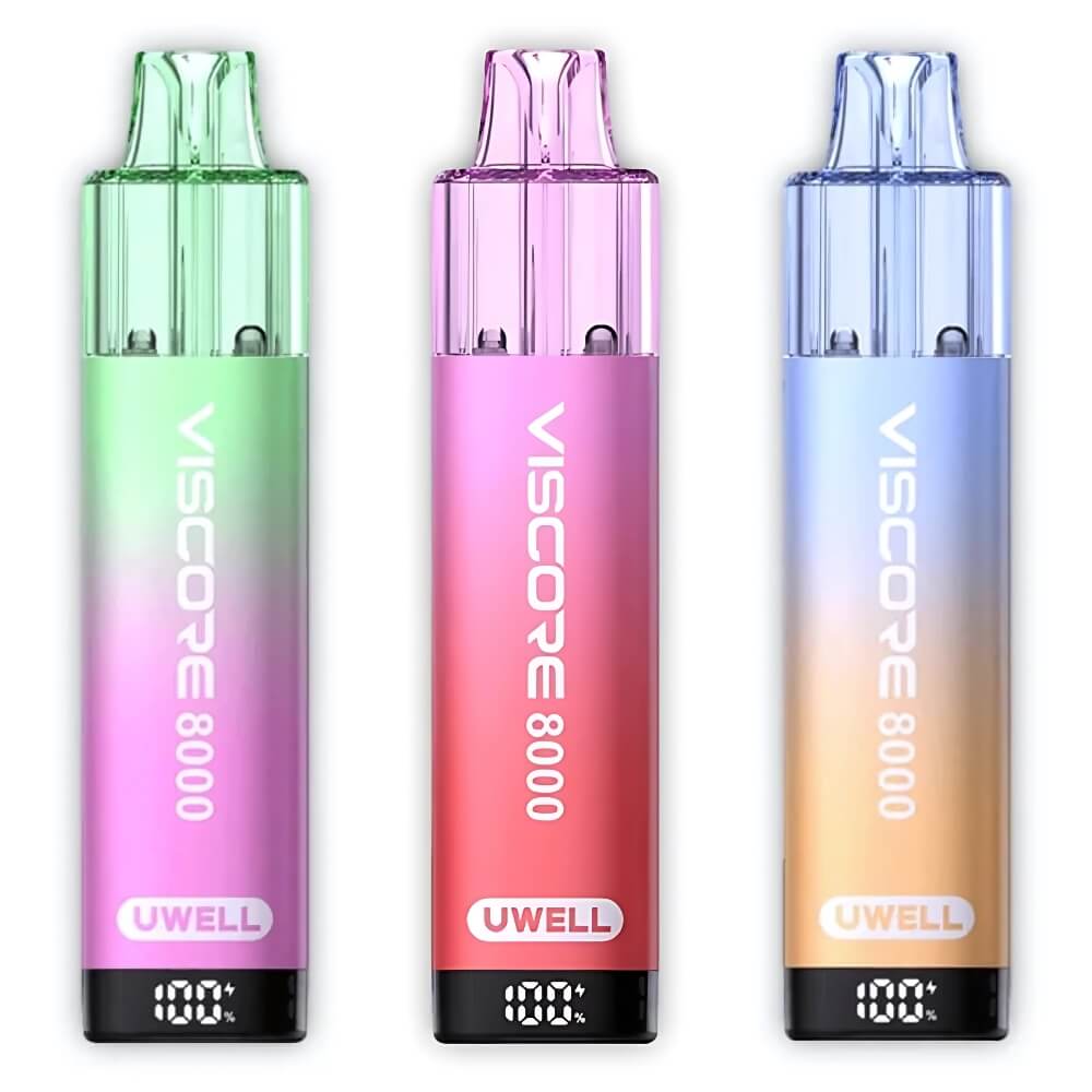 Uwell Viscore 8000 Prefilled Pod Vape Kit, 