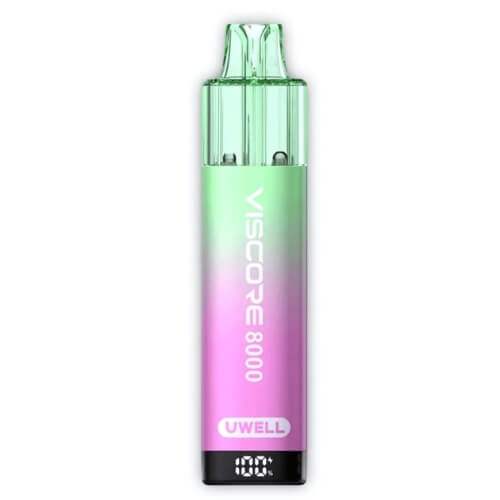 Uwell Viscore 8000 Prefilled Pod Vape Kit,  Pink Lemonade