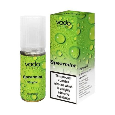 Vado 10ml E-Liquid - Pack of 10 - Eliquid Base-Spear Mint
