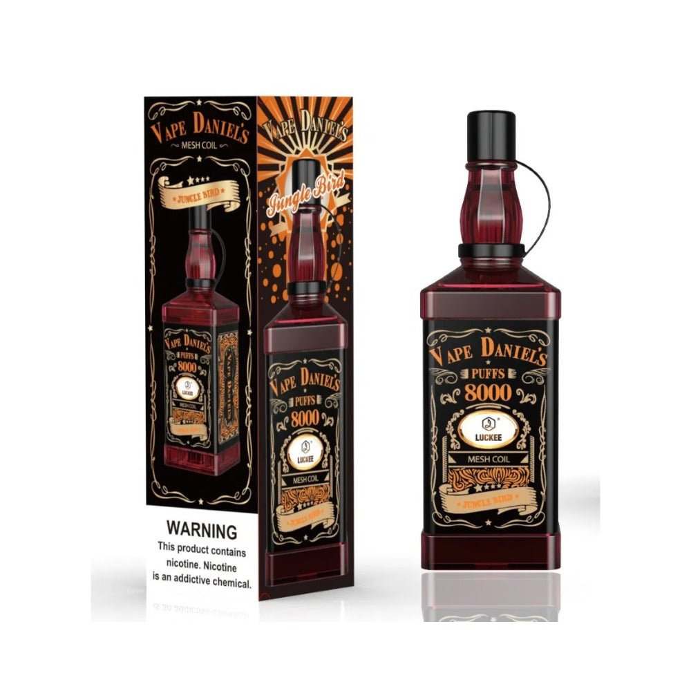 Vape Daniel’s 8000 Puffs Disposable Vape - Eliquid Base - Jungle bird