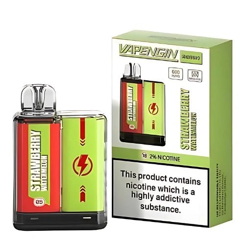 Vapengin Mercury 600 Puff Disposable Device - 20MG - Eliquid Base - Strawberry Peach Apple