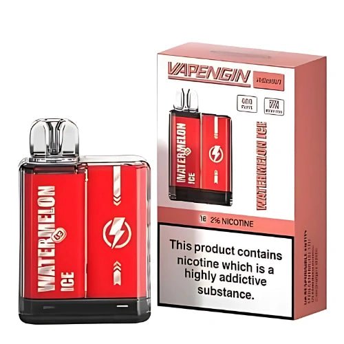 Vapengin Mercury 600 Puff Disposable Device - 20MG - Eliquid Base - Watermelon Ice
