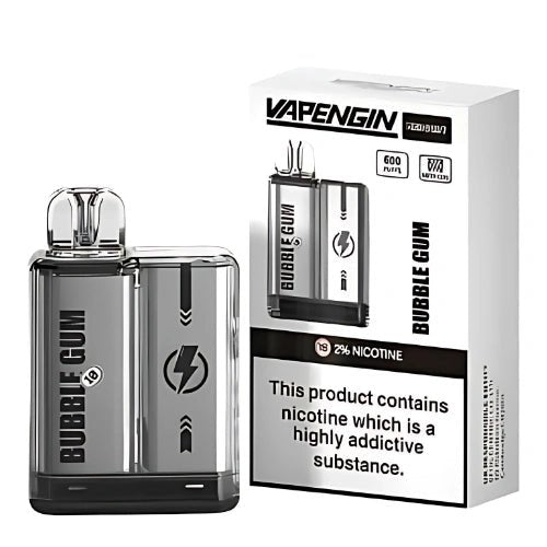 Vapengin Mercury 600 Puff Disposable Device - 20MG - Eliquid Base - Bubblegum