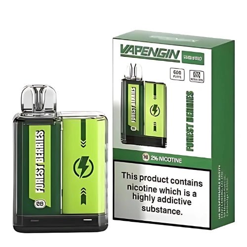 Vapengin Mercury 600 Puff Disposable Device - 20MG - Eliquid Base - Forest Berries