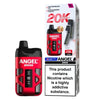 Vapes Bar Angel 20000 Disposable Device  20MG, Watermelon Ice , Strawberry Mojito