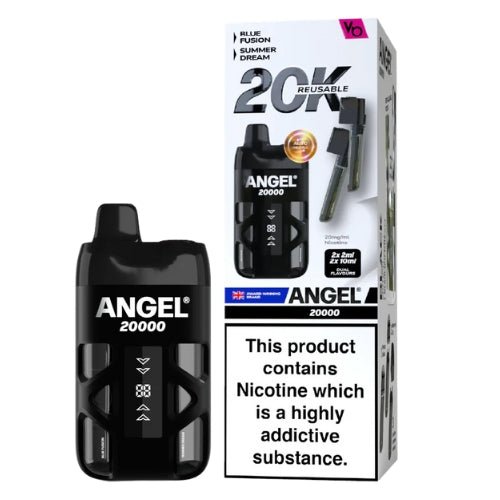 Vapes Bar Angel 20000 Disposable Device  20MG,  Blue Fusion ,Summer Dream