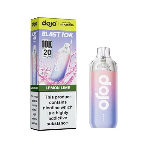Vaporesso Dojo Blast 10k Puff Disposable Vape Pod Device - Eliquid Base - Lemon Lime