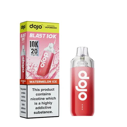 Vaporesso Dojo Blast 10k Puff Disposable Vape Pod Device - Eliquid Base - Watermelon Ice