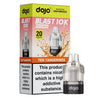 Vaporesso Dojo Blast 10k Puff Pre - Filled Replacement Pods - Eliquid Base - Ten Tangerines