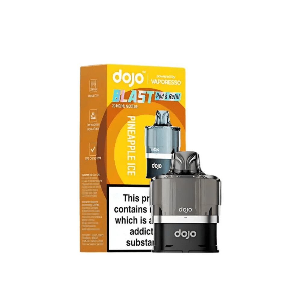Vaporesso Dojo Blast 6000 Prefilled Pods - Eliquid Base - Pineapple Ice