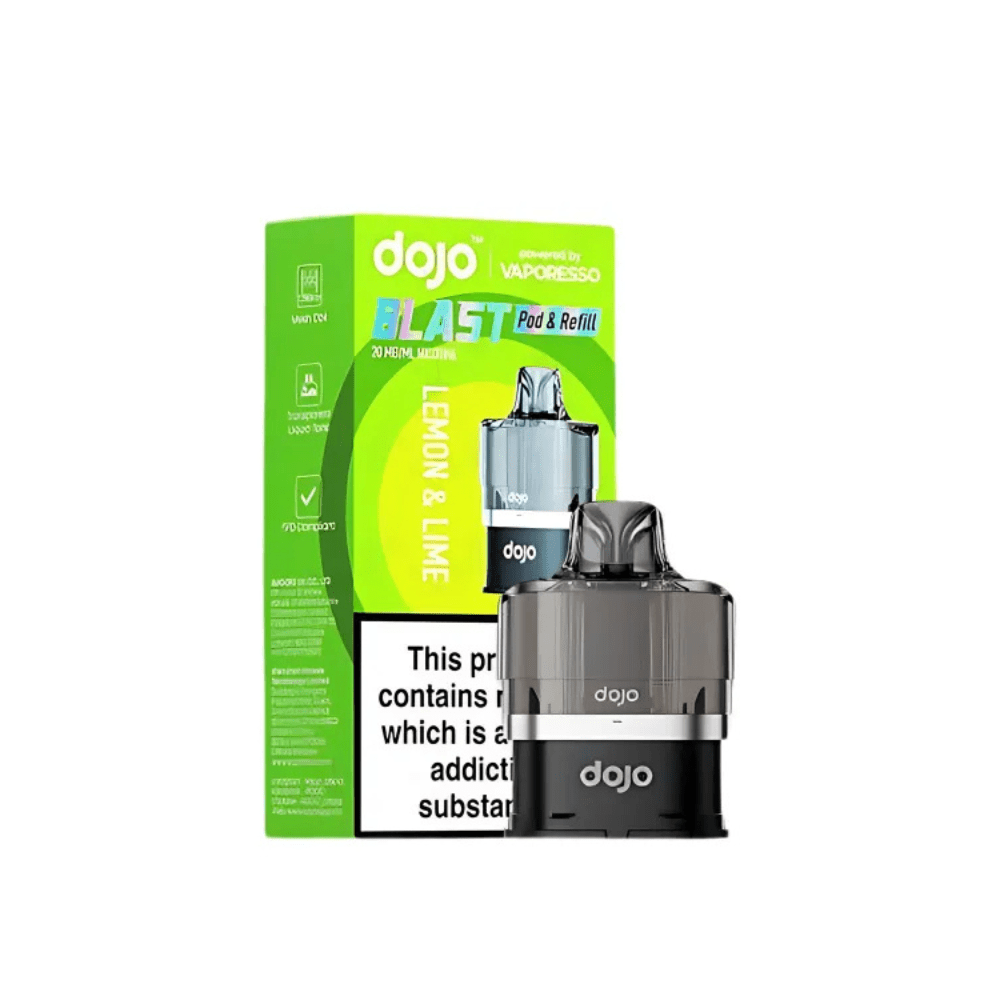 Vaporesso Dojo Blast 6000 Prefilled Pods - Eliquid Base - Lemon & Lime