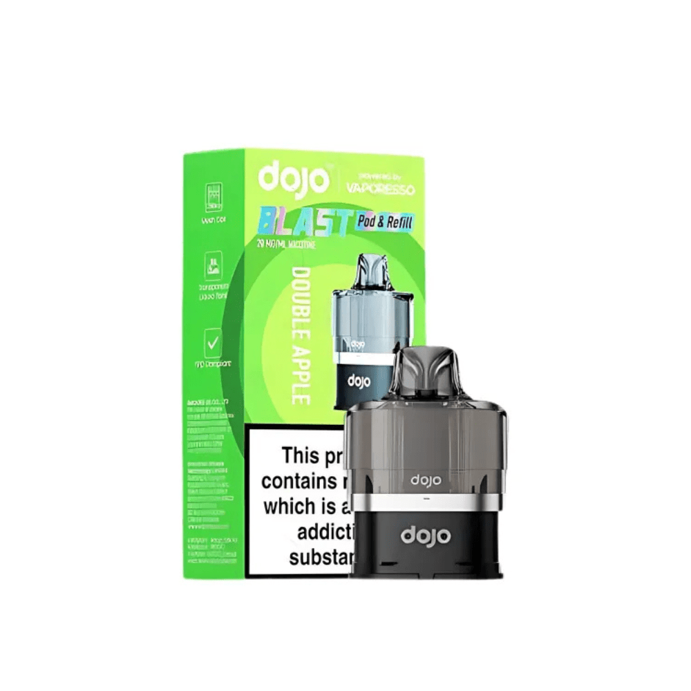 Vaporesso Dojo Blast 6000 Prefilled Pods - Eliquid Base - Double Apple