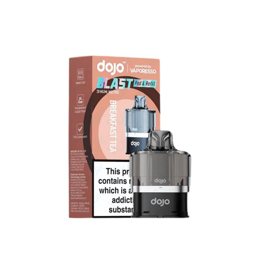 Vaporesso Dojo Blast 6000 Prefilled Pods - Eliquid Base - Breakfast Tea