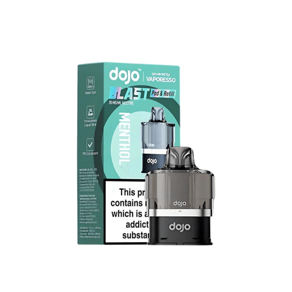 Vaporesso Dojo Blast 6000 Prefilled Pods - Eliquid Base - Menthol