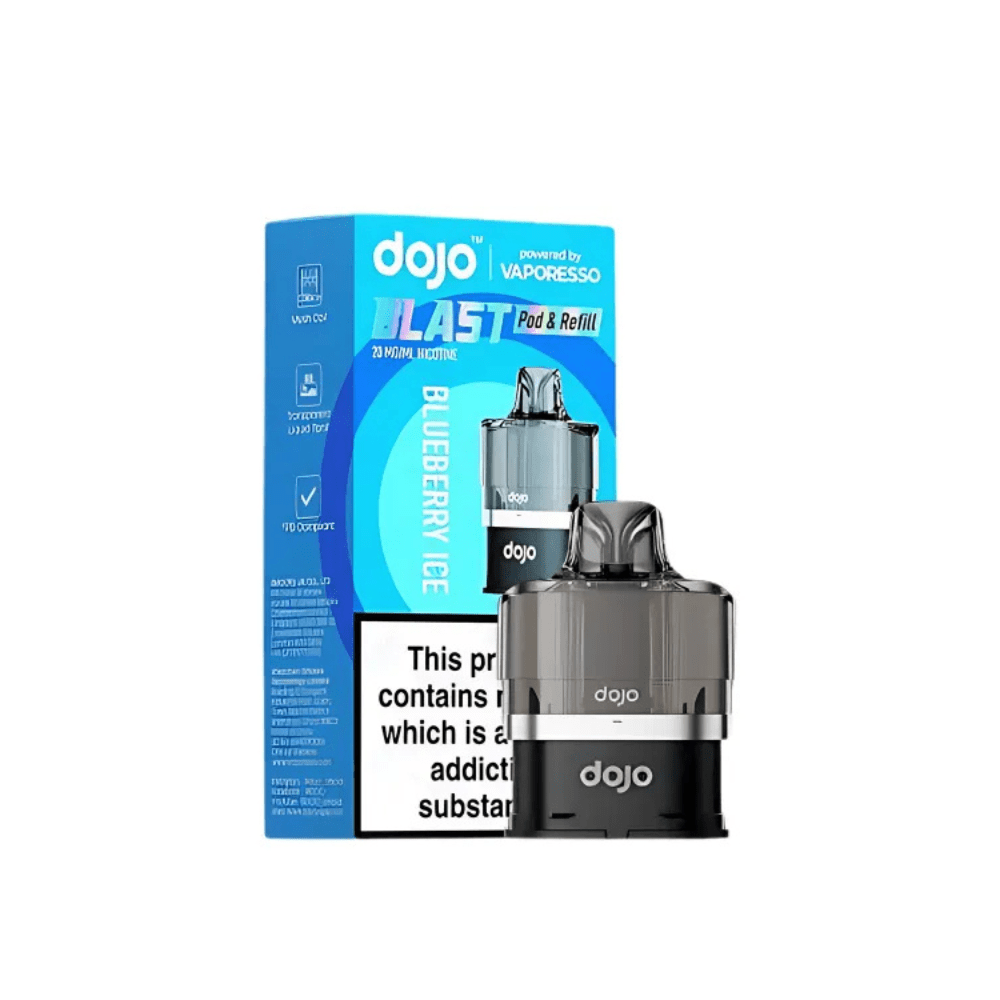 Vaporesso Dojo Blast 6000 Prefilled Pods - Eliquid Base - Blueberry Ice