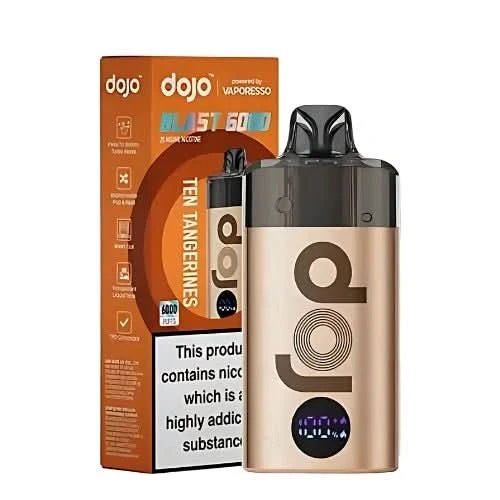 Vaporesso Dojo Blast 6000 Puff Vape Kit - Eliquid Base - Ten Tangerines