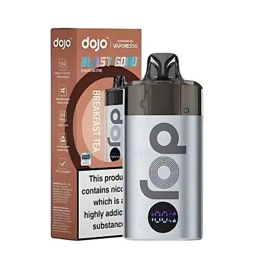 Vaporesso Dojo Blast 6000 Puff Vape Kit - Eliquid Base - Breakfast Tea