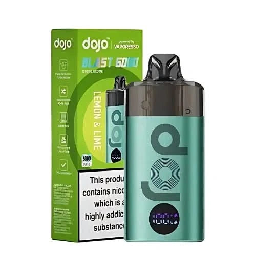 Vaporesso Dojo Blast 6000 Puff Vape Kit - Eliquid Base - Lemon & Lime