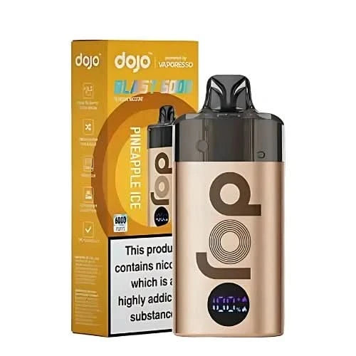Vaporesso Dojo Blast 6000 Puff Vape Kit Box of 5 - Eliquid Base - Pineapple Ice