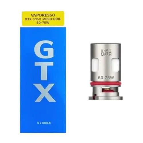 Vaporesso GTX Replacement Coils - Eliquid Base - 0.15ohm GTX Mesh Coils
