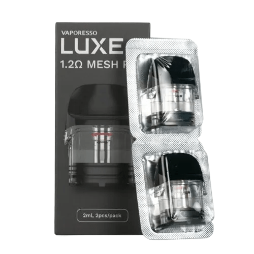 Vaporesso Luxe Q Replacement Pods - Pack of 2 - Eliquid Base - MESH 1.2 ohm