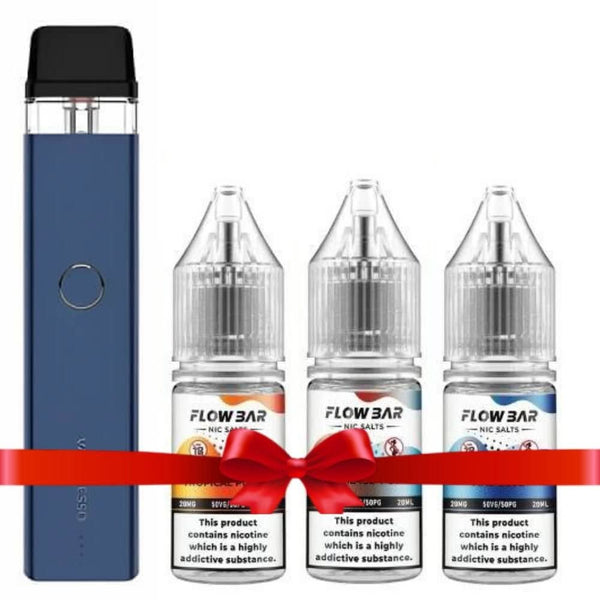 Vaporesso Xros 2 Pod Kit & 3xFlow Bar Nic Salt (Bundle deal) Eliquid Base Vaporesso Xros 2 Pod Kit & 3xFlow Bar Nic Salt (Bundle deal) Eliquid Base