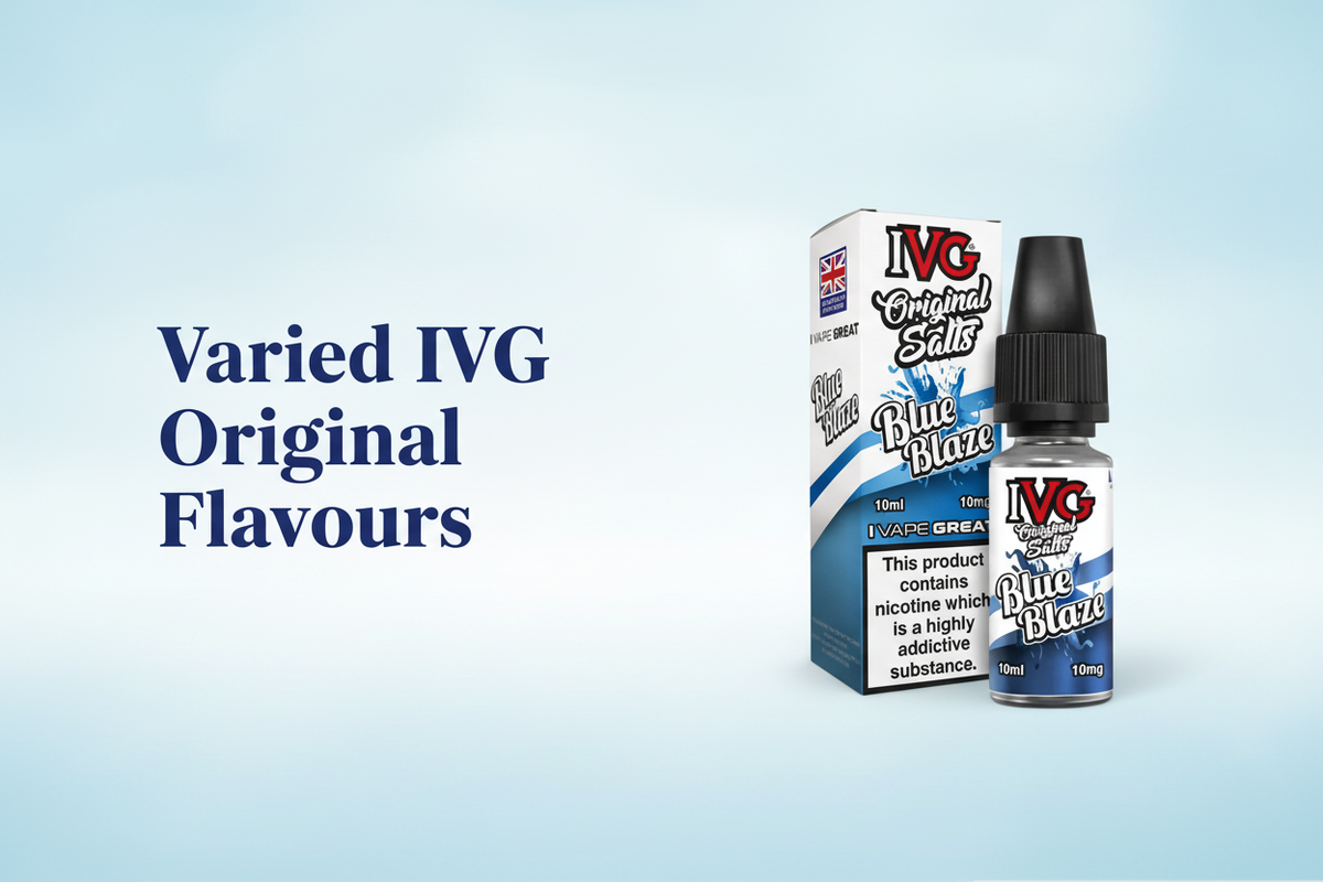 Varied IVG Original Flavours