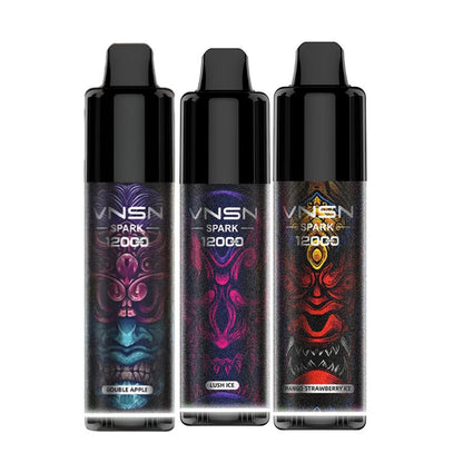 VNSN SPARK 12000 DISPOSABLE POD - Eliquid Base - Lush ice