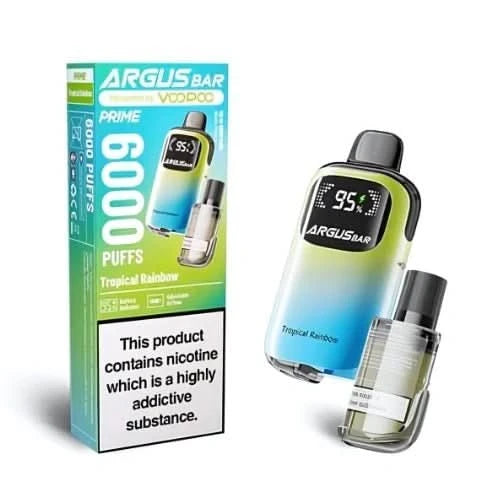 VooPoo Argus Bar Prime 6000 Disposable Vape, Tropical Mango