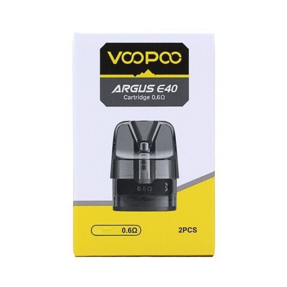 Voopoo Argus E40 Replacementv Pods - Eliquid Base - 0.6ohm
