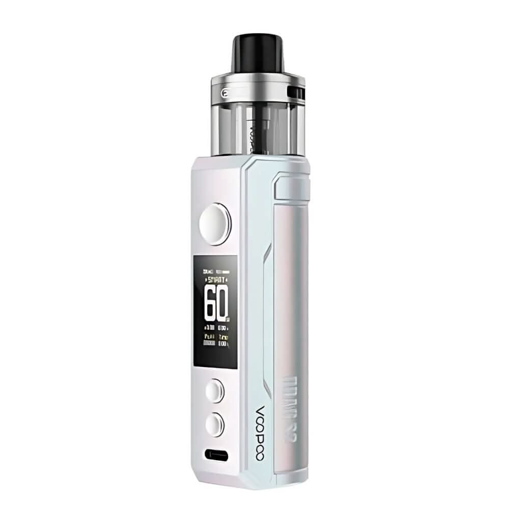 Voopoo Drag S2 Pod Kit - Colourful Silver - Eliquid Base - 