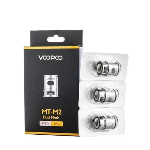 Voopoo MT Replacement Coils ( Pack of 3 ) - MT - M2 Dual Mesh 0.2 ohm