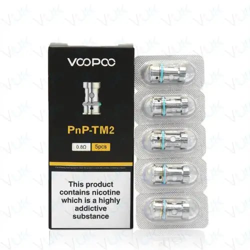 VooPoo PnP Replacement Coils - Eliquid Base - TM2 - 0.8ohm