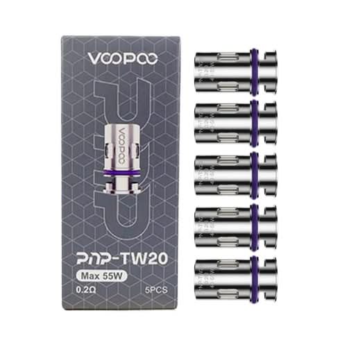 VOOPOO PnP TW Series Coils l Pack of 5 - 0.2Ω(TW 20)