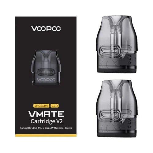 Voopoo Vthru Vmate Replacement Pods I Pack Of 2 - Eliquid Base - 0.7 Ohm