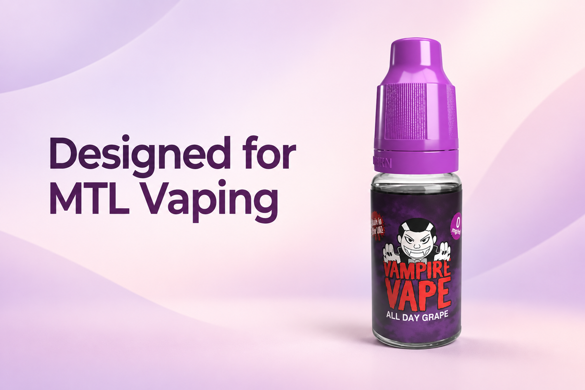 Designed for MTL Vaping