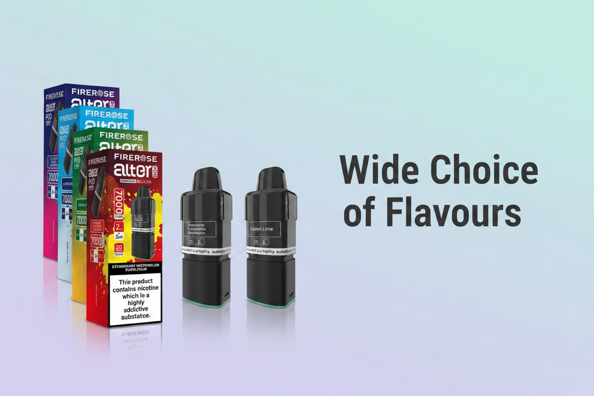 Wide Choice of Flavours