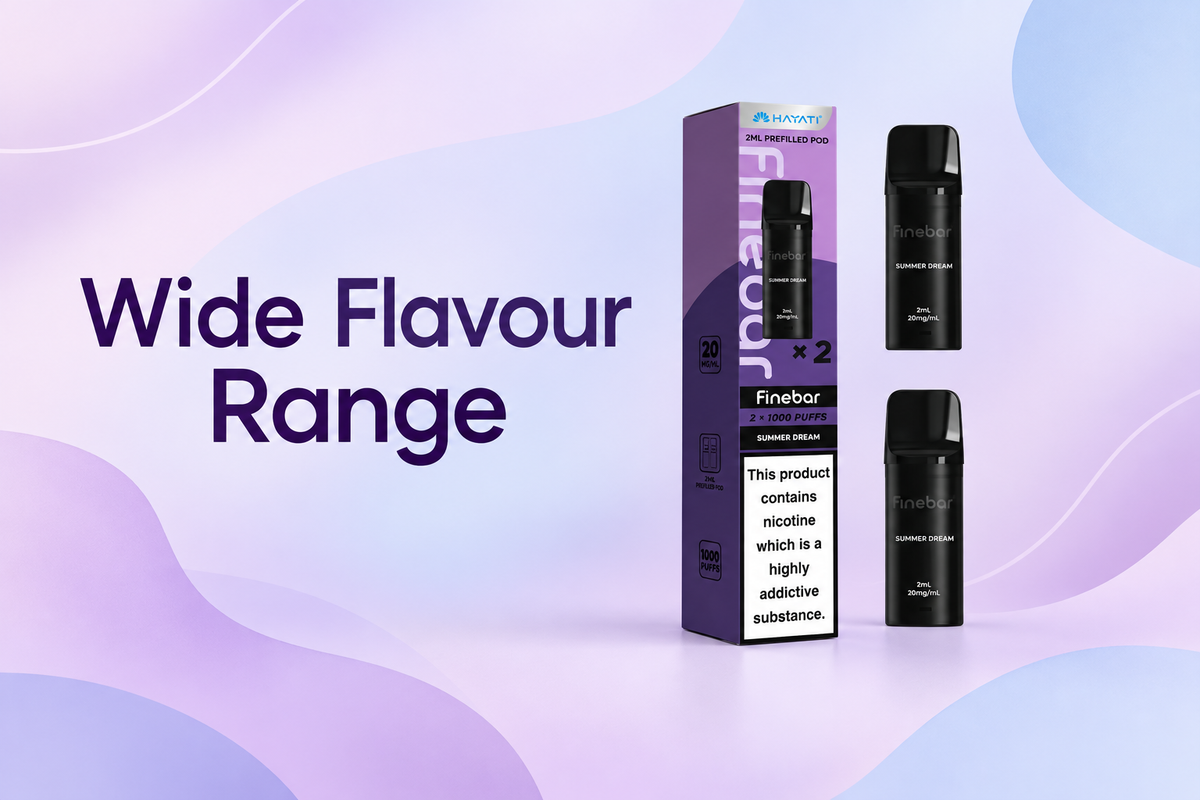 Wide Flavour Range