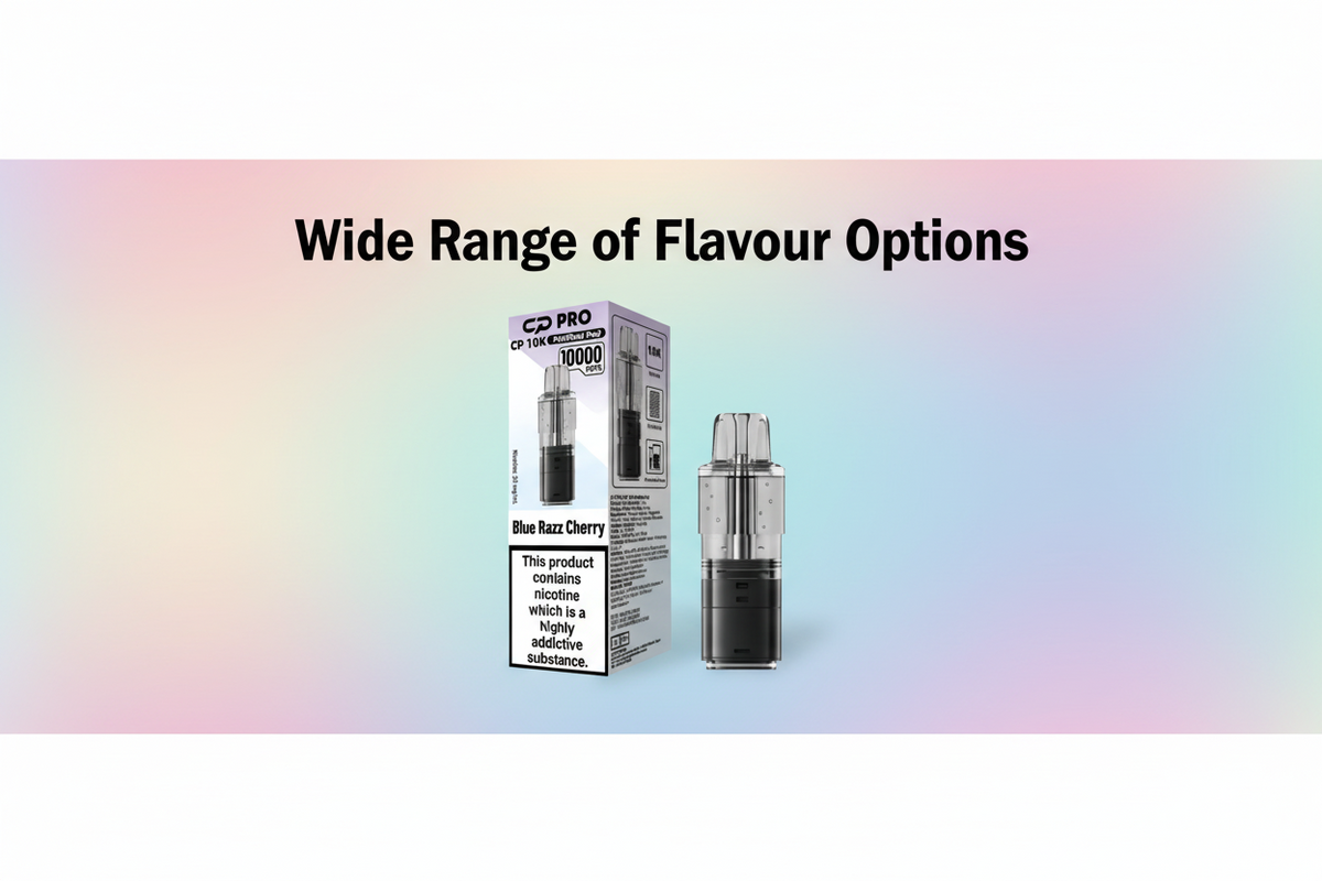 Wide Range of Flavour Options
