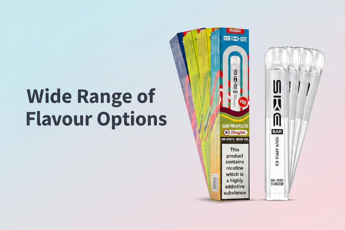 Wide Range of Flavour Options