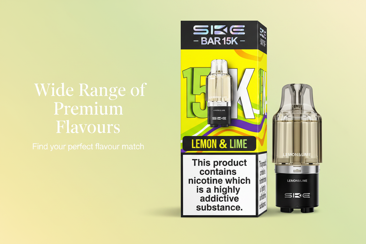 Wide Range of Premium Flavours