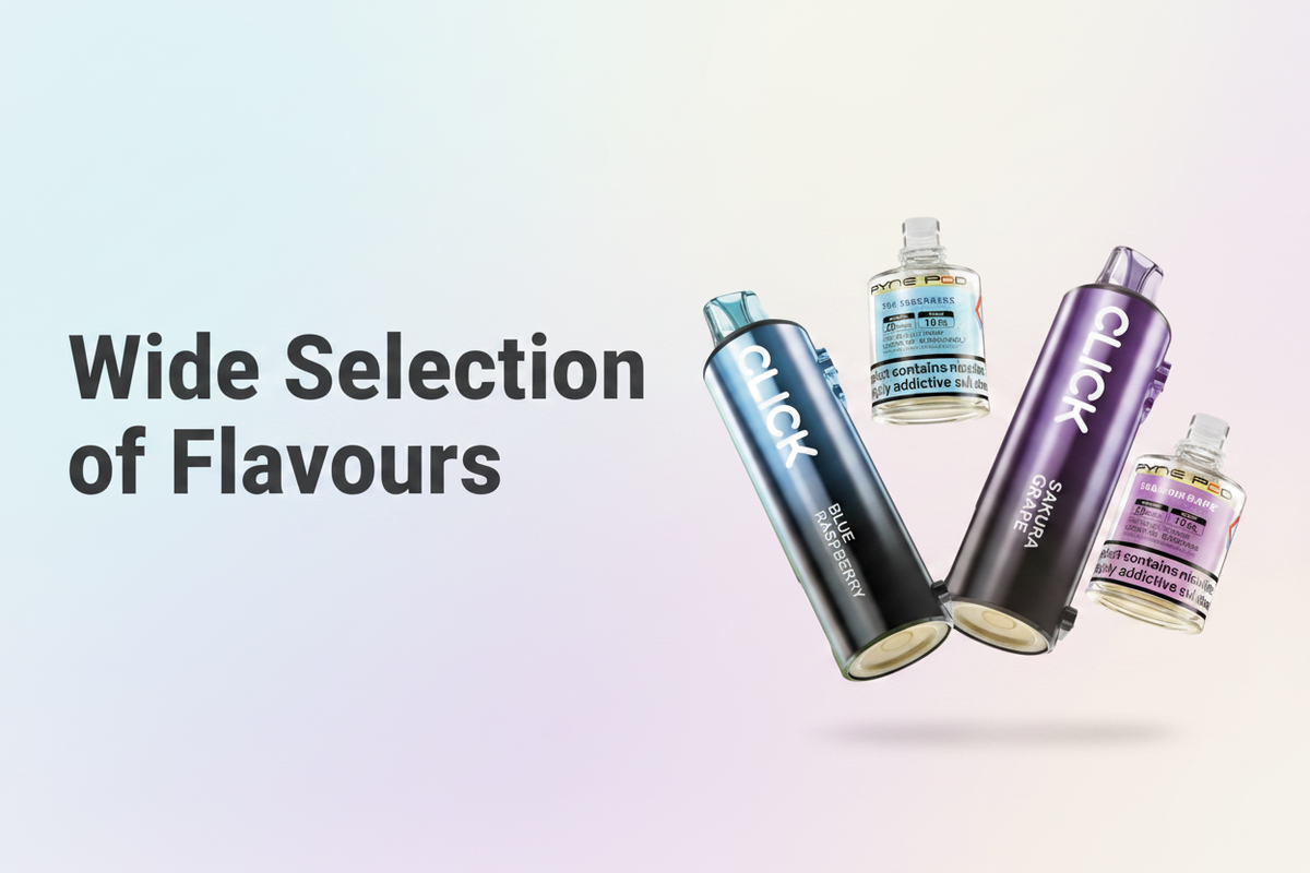 Wide Selection of Flavours
