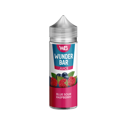 Wunder Bar Juice 100ml Shortfill 0mg , Blue Sour Raspberry