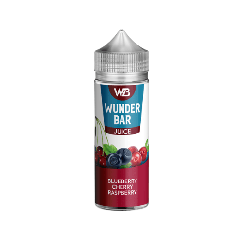 Wunder Bar Juice 100ml Shortfill 0mg , Blueberry Cherry Cranberry