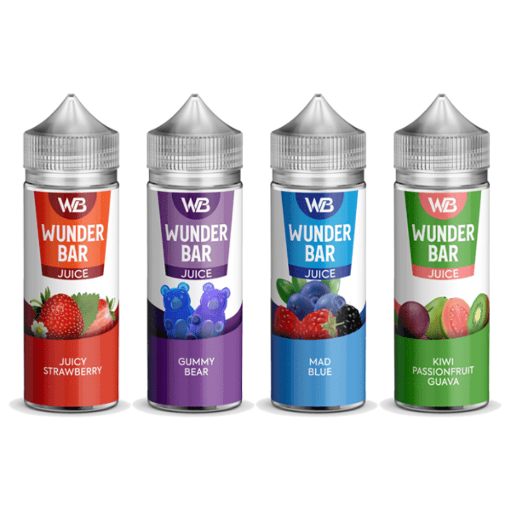 Wunder Bar Juice 100ml Shortfill 0mg, 