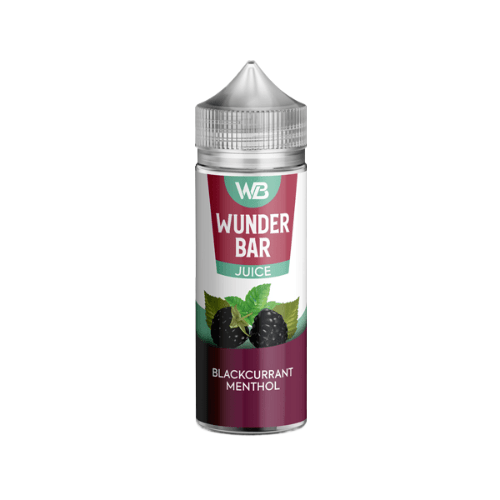 Wunder Bar Juice 100ml Shortfill 0mg , Blackcurrant menthol