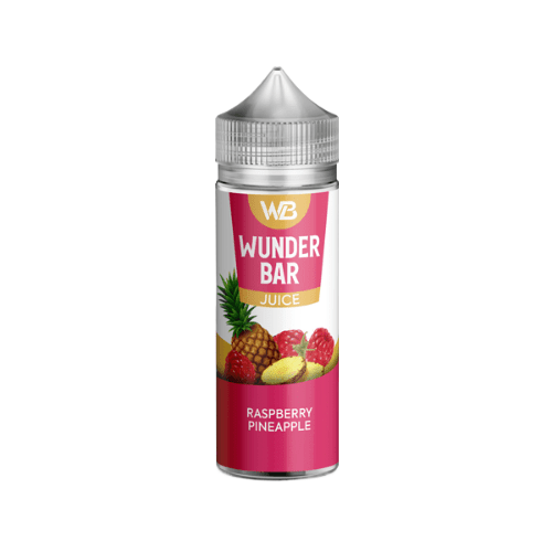 Wunder Bar Juice 100ml Shortfill 0mg , Raspberry Pineapple