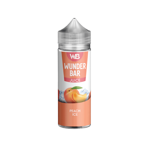 Wunder Bar Juice 100ml Shortfill 0mg , Peach Ice