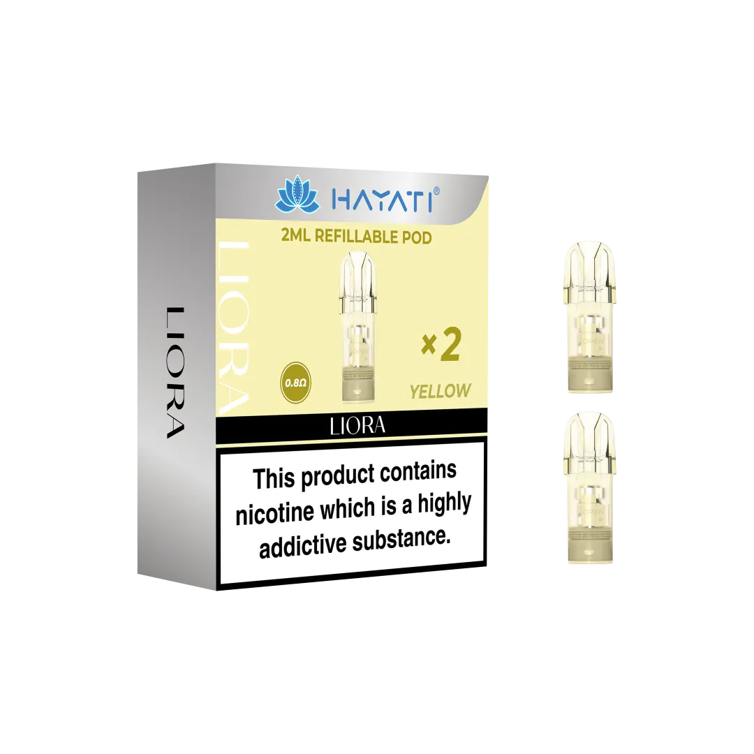 Hayati Liora Refilleable Replacement Pods Pack of 2