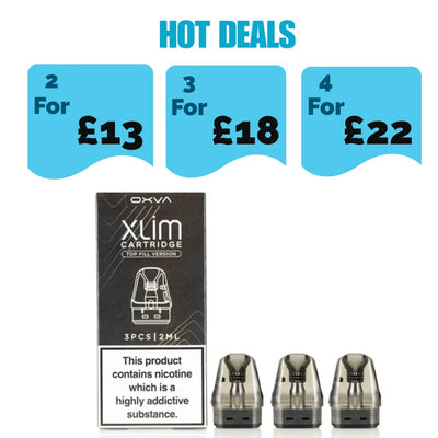 Oxva Xlim V3 Replacement Pod Cartridges